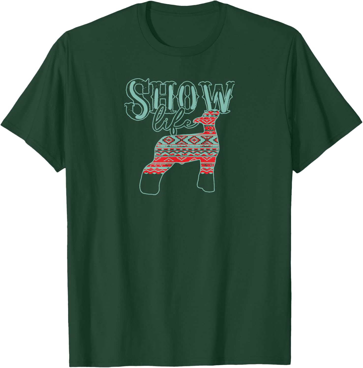 Southwestern Personal Fashion Choice Livestock Show T-Shirt - T-Shirt | Forest