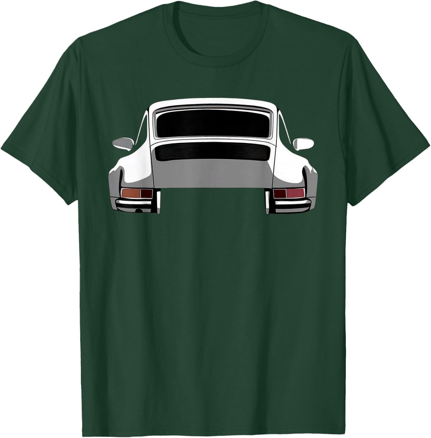 Legendary Racing Sports Car Iconic Racing Car 911 Silhouette T-Shirt - T-Shirt | Forest
