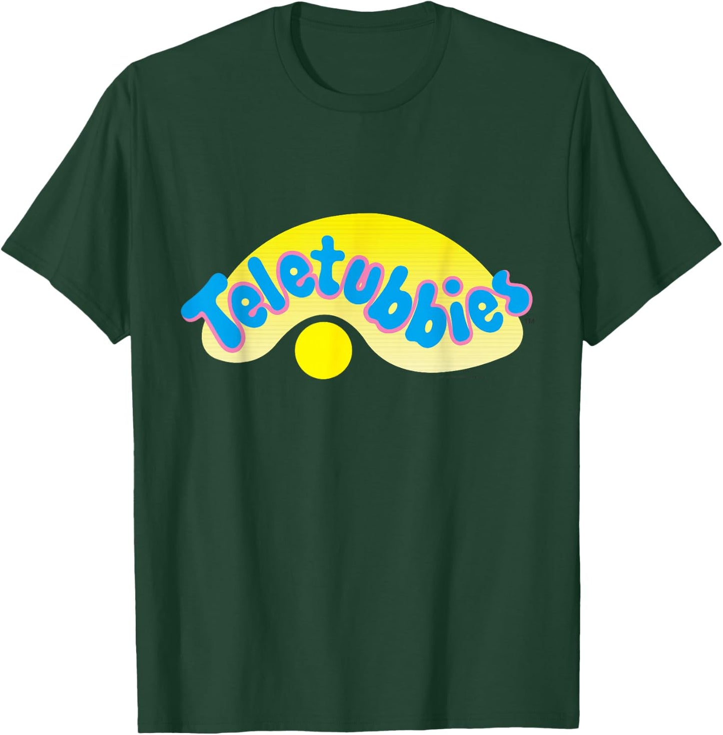 Teletubbies Adult T Shirt - Logo T-Shirt - T-Shirt | Forest