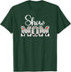 Cow Show Mom Leopard Cow Show Mama Cow Show Mother T-Shirt - T-Shirt | Forest