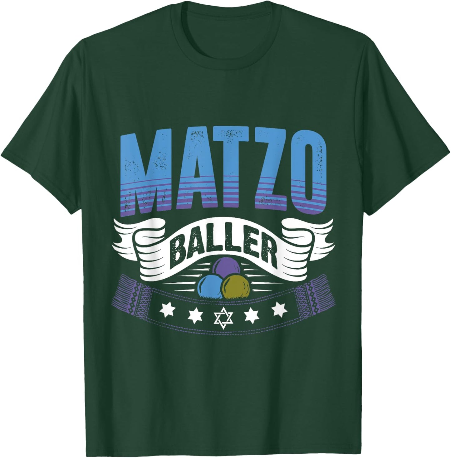 Jewish Humor Matzo Baller Shirt T-Shirt - T-Shirt | Forest
