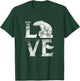 Love Polar Bears Cute White Bear Gift Climate Change T-Shirt - T-Shirt | Forest