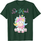 Be Kind Unicorn Shirt for Girls, Rainbow Unicorn Be Kind T-Shirt - T-Shirt | Forest