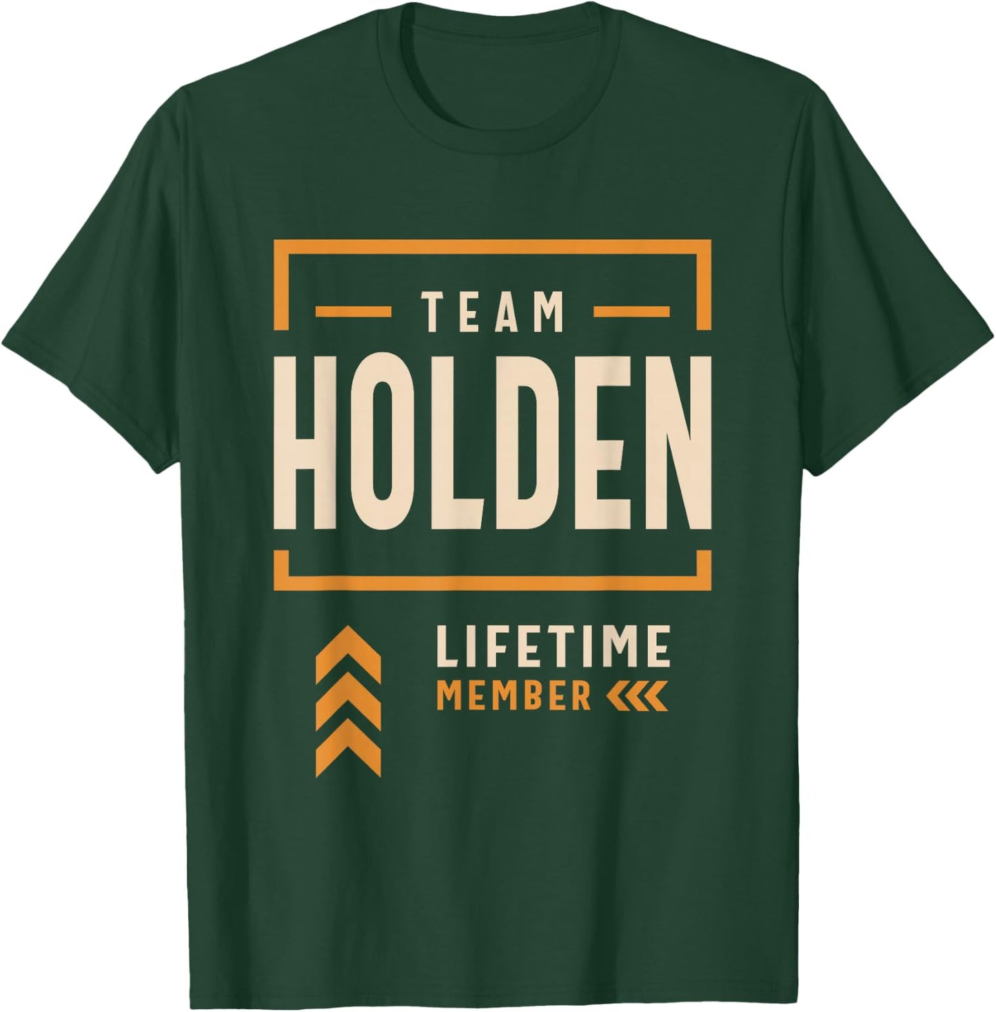 Team Holden Lifetime Member Funny Name Holden T-Shirt - T-Shirt | Forest