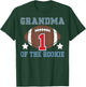 Grandma of Rookie 1st Birthday Football Theme Matching Party T-Shirt - T-Shirt | Forest