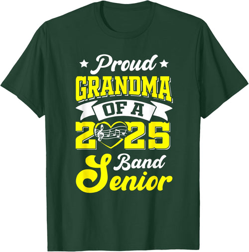 Band Senior 2025 Grandma Class of 2025 Graduation