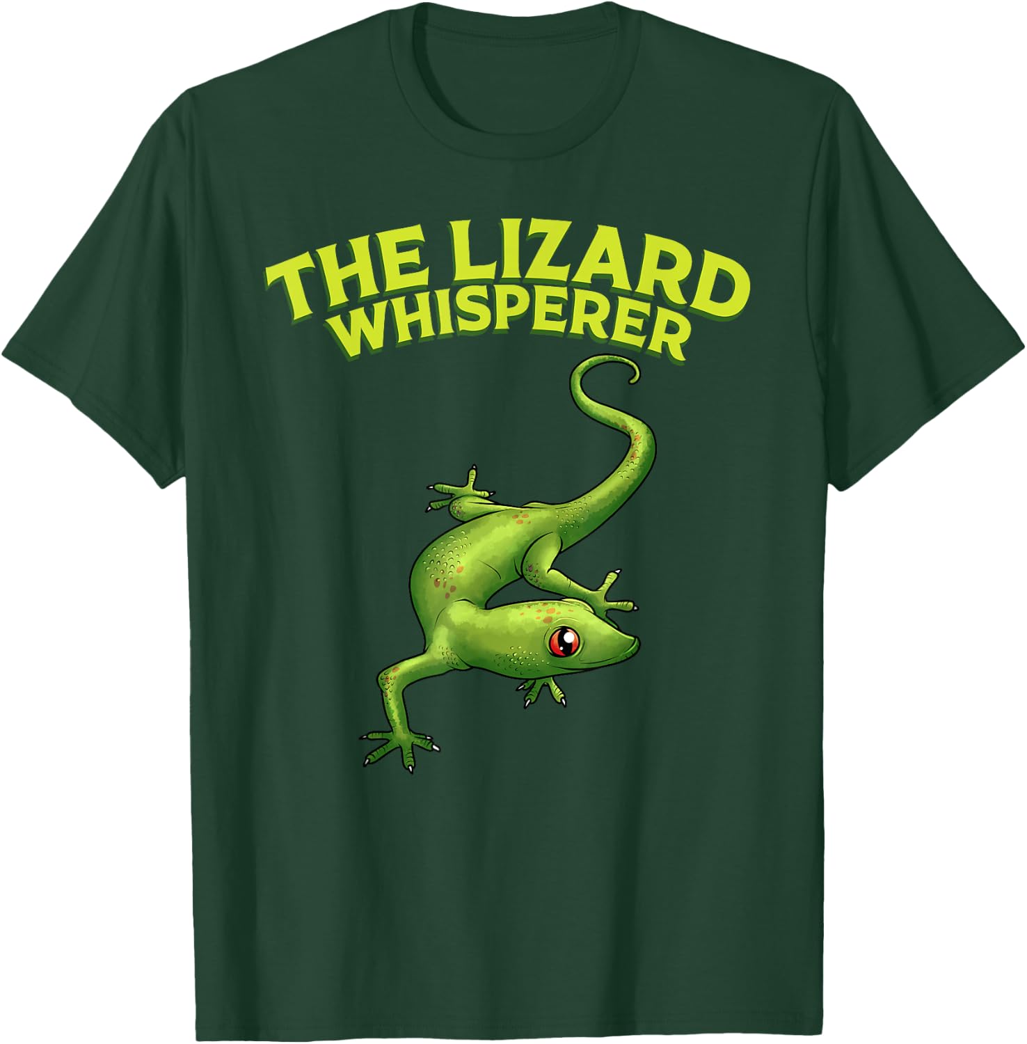 Cool Lizard Whisperer Gift Boys Girls Kids Reptile Lover T-Shirt - T-Shirt | Forest