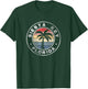 Siesta Key Florida Sunset Palm Trees Beach Retro T-Shirt - T-Shirt | Forest