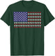 4th Of July US Flag Chickens Farm Patriotic Men Women Kids T-Shirt - T-Shirt | Forest