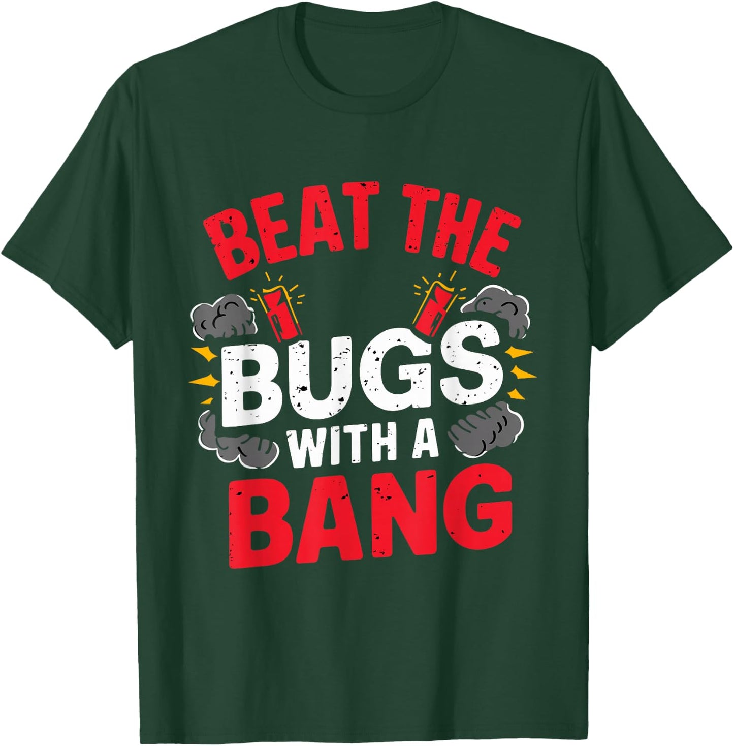 Insect Humor Funny Mosquito Ant Picnic Bug Repellent T-Shirt - T-Shirt | Forest