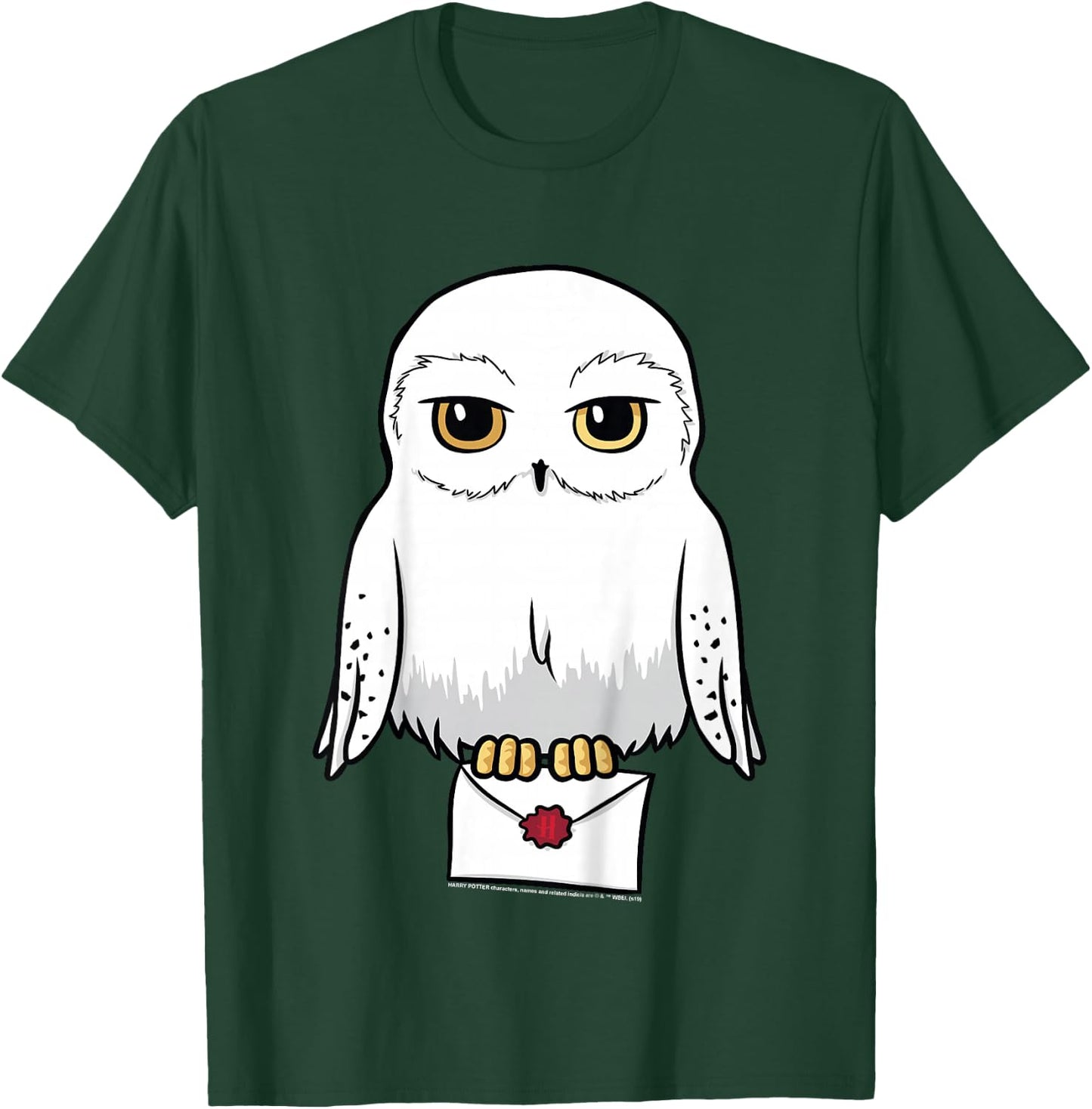 Kids Harry Potter Hedwig Cute Cartoon Portrait T-Shirt - T-Shirt | Forest