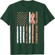 Endometrial Cancer Awareness Flag Nobody Fights Alone T-Shirt - T-Shirt | Forest