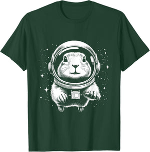 Prairie Dog Dad Mom Space - Astronaut Prairie Dog Women T-Shirt - T-Shirt | Forest
