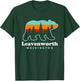 Leavenworth Washington Retro Vintage Bear T-Shirt - T-Shirt | Forest
