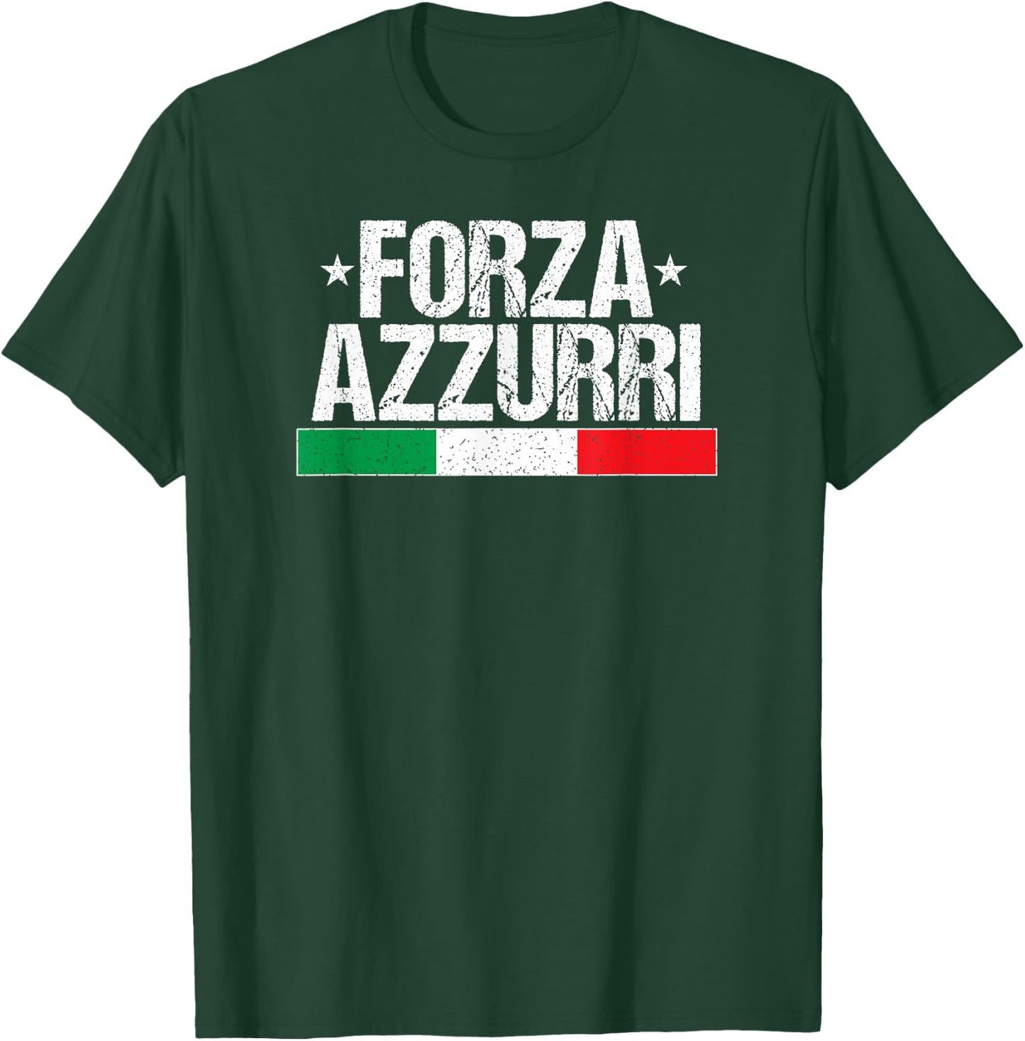 Forza Azzurri Vintage T-Shirt - T-Shirt | Forest