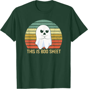 This Is Boo Sheet Bull Shit Funny Halloween Ghost T-Shirt - T-Shirt | Forest
