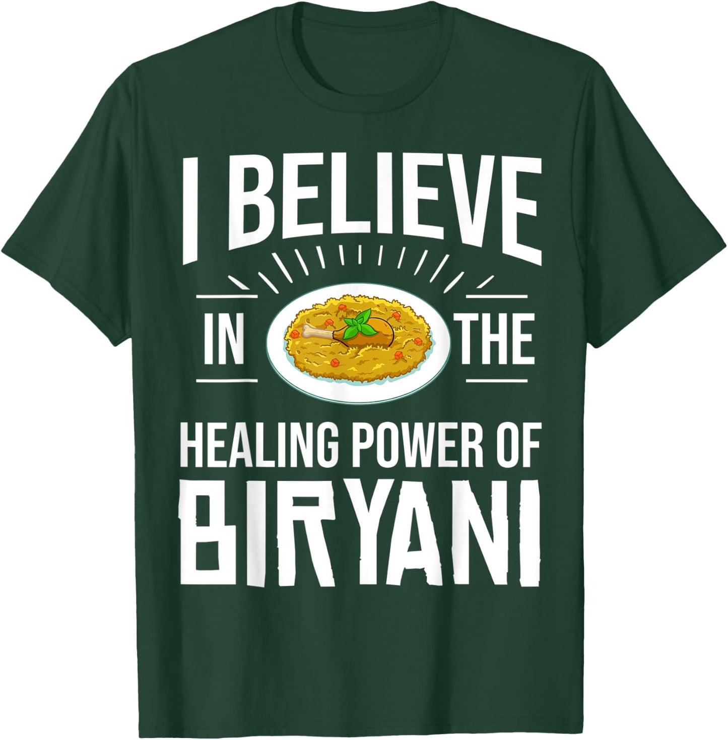Biryani Gift Pakistani Food Chicken Dum Pot T-Shirt - T-Shirt | Forest