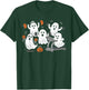 Working Out Ghost Gym Halloween Shirt Fitness Weightlifting T-Shirt - T-Shirt | Forest
