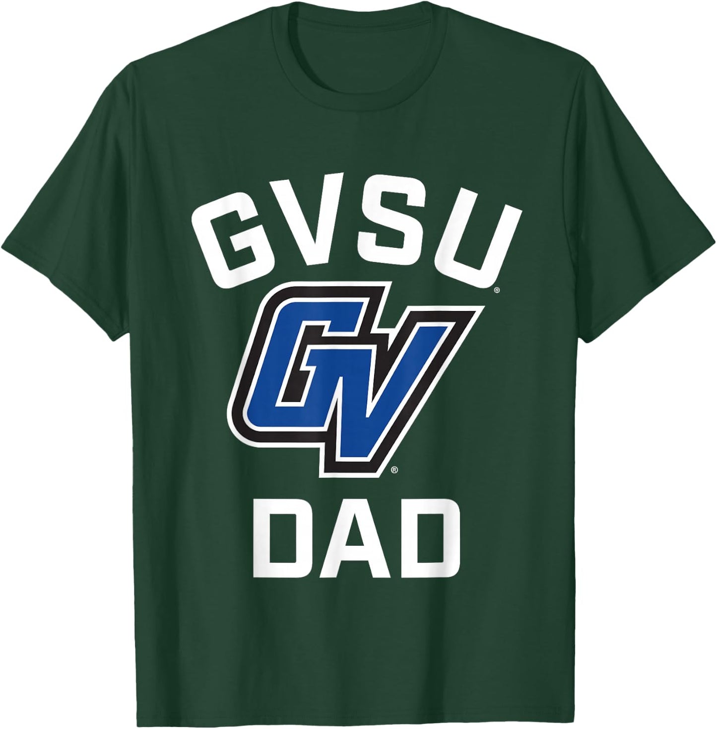 Grand Valley State University GVSU Lakers Arched Dad T-Shirt - T-Shirt | Forest