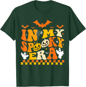 In My Spooky Era Halloween Ghost Groovy Hippie Halloween T-Shirt - T-Shirt | Forest