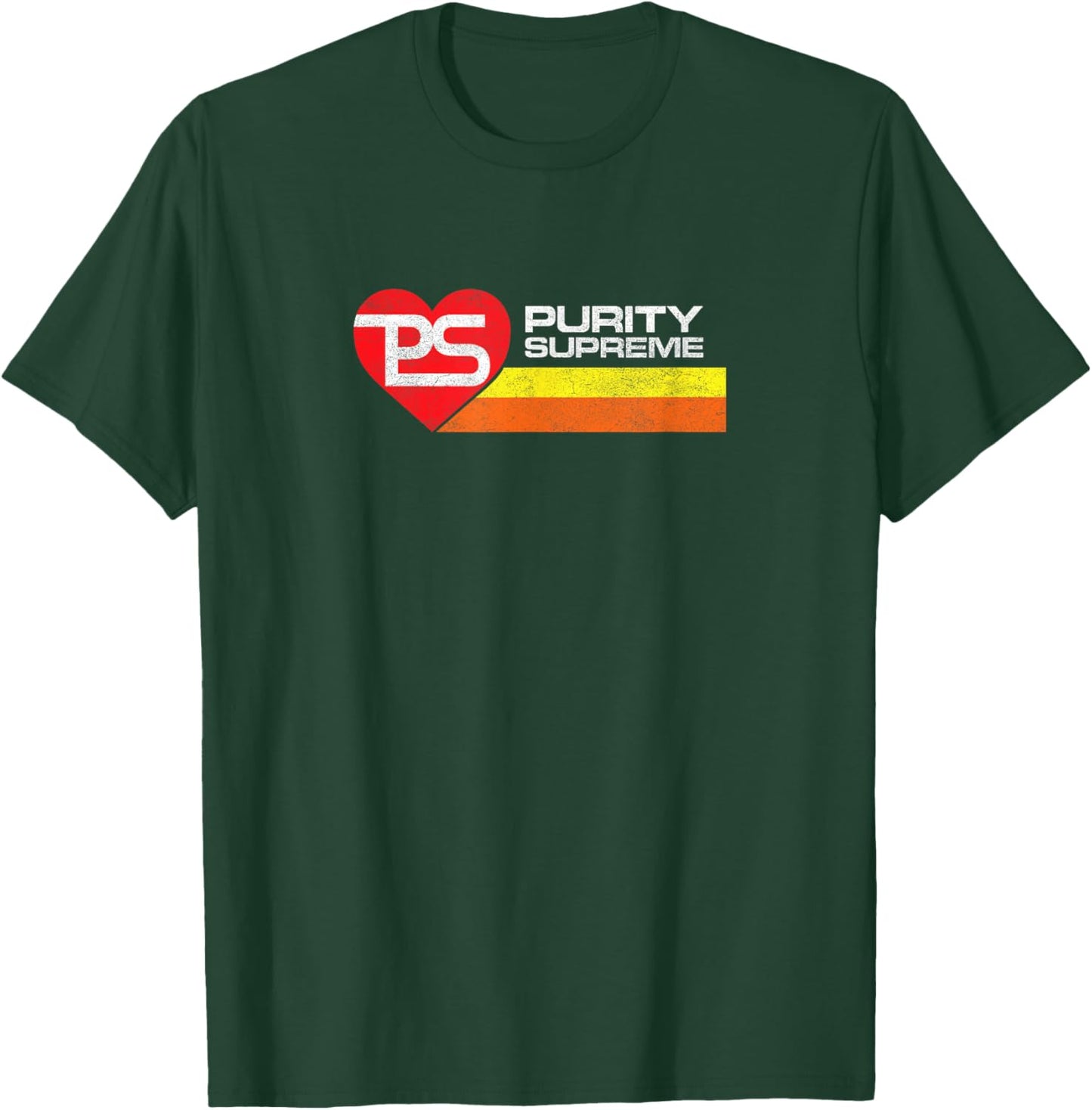 Purity Supreme Classic 1980s Funny Retro Supermarket Vintage T-Shirt - T-Shirt | Forest