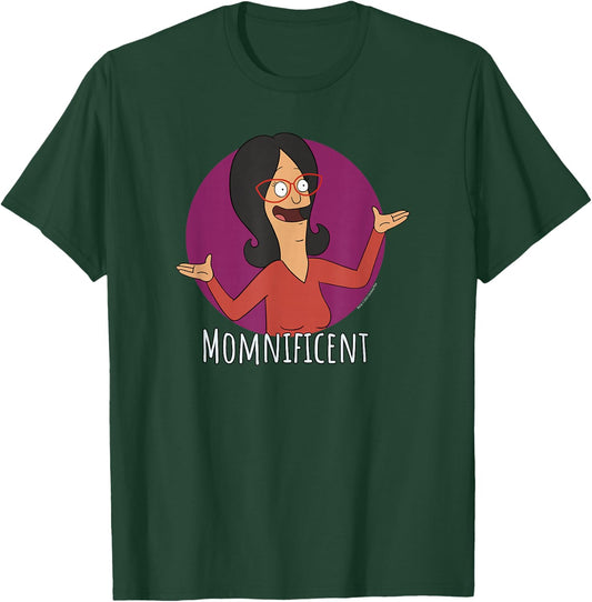 Bob's Burgers Linda Momnificent Portrait T-Shirt - T-Shirt | Forest