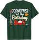 Godmother of The Birthday Boy Fishing Family Matching Bday T-Shirt - T-Shirt | Forest