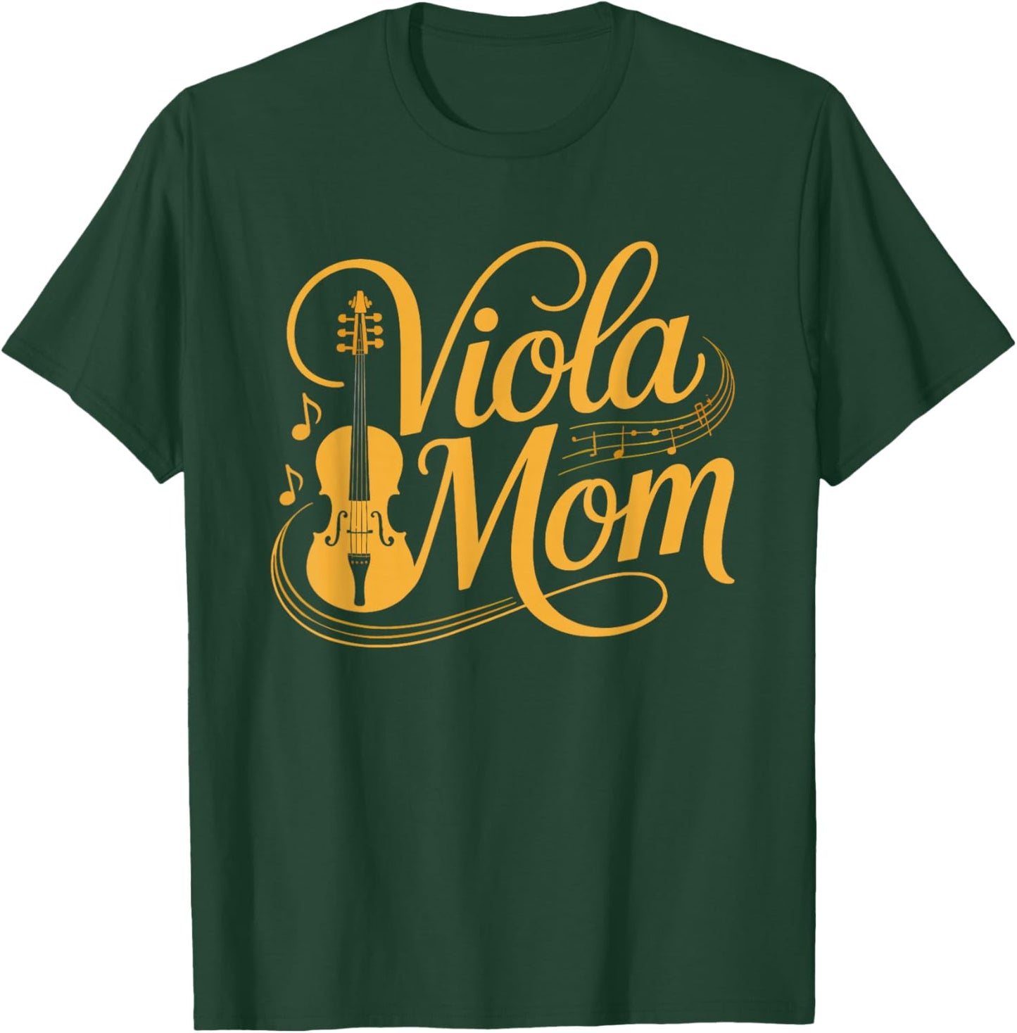 Viola Mom Proud Every Single Lesson Orchestra Competition T-Shirt - T-Shirt | Forest