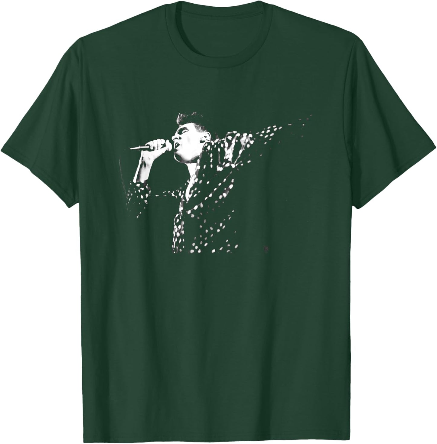 Morrissey of The Smiths Live 1985 by Stephen Wright T-Shirt - T-Shirt | Forest