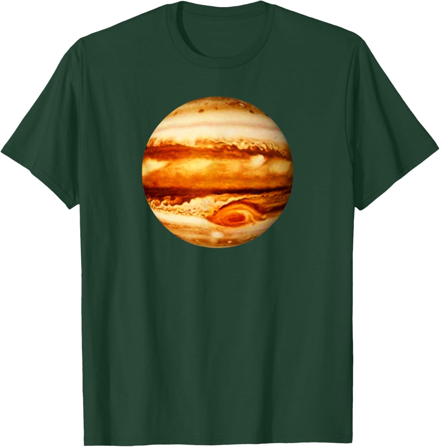 Beautiful Jupiter Planet Solar System T-Shirt - T-Shirt | Forest