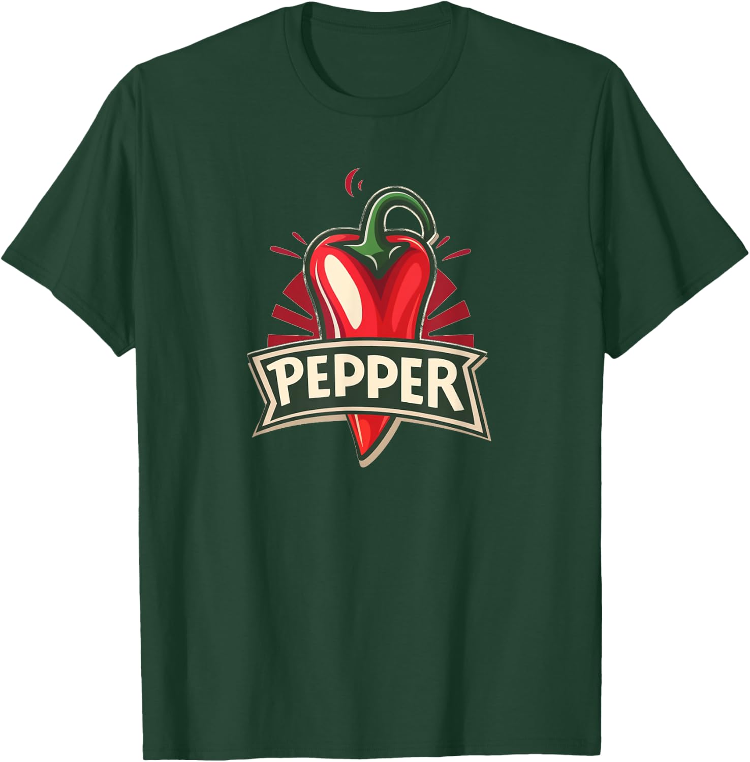 Chili and Pepper Outfit for Adults and Kids T-Shirt - T-Shirt | Forest