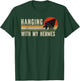 Hanging With My Hermies Funny Hermit Crab T-Shirt - T-Shirt | Forest