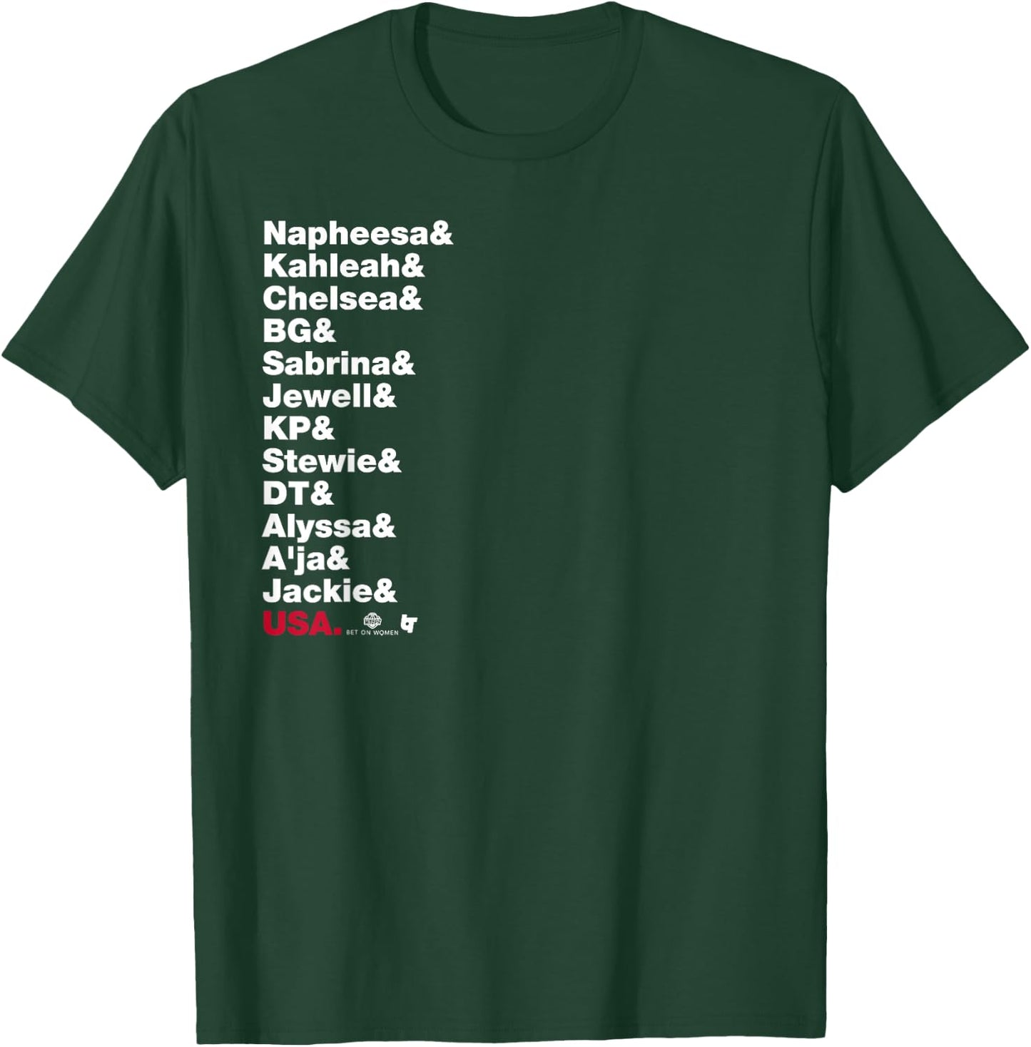 2024: USA All Stars WNBPA T-Shirt - T-Shirt | Forest