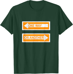 Orange Either Way Orange Graphic T-Shirt - T-Shirt | Forest