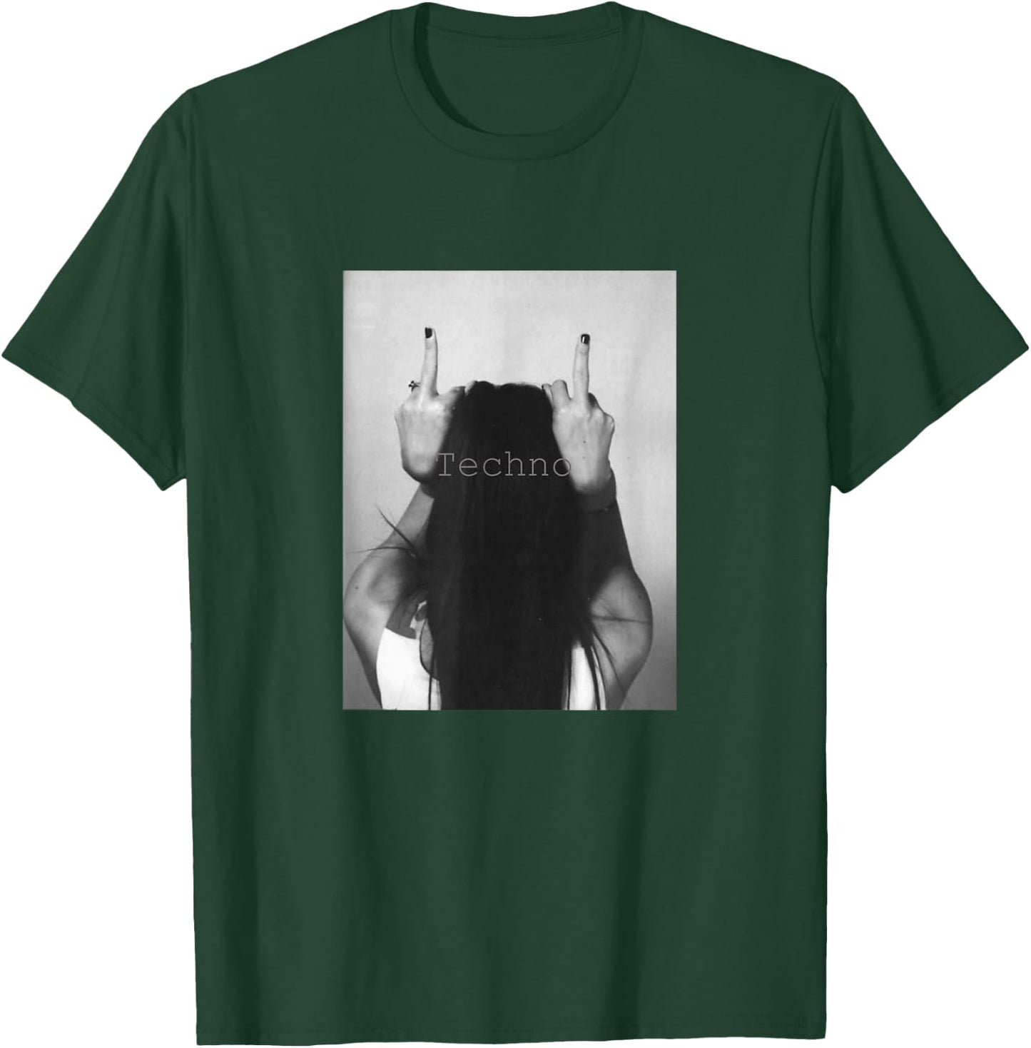 Hot Techno , Sexy Design, Techno Rave T-Shirt - T-Shirt | Forest