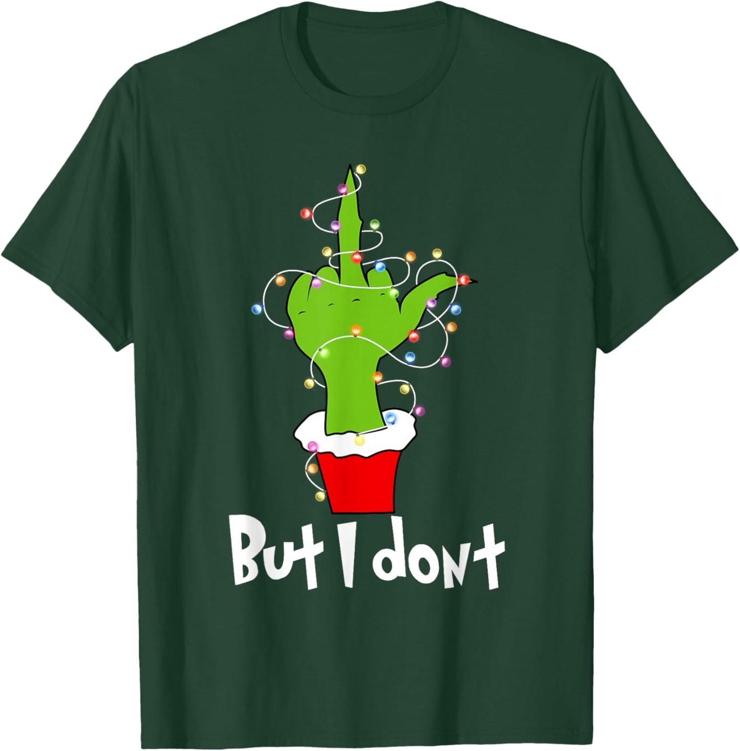 I Love Matching Christmas Shirts But I Don't Couples Xmas T-Shirt - T-Shirt | Forest
