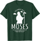 Computer Nerd Moses was the first person with a tablet T-Shirt - T-Shirt | Forest