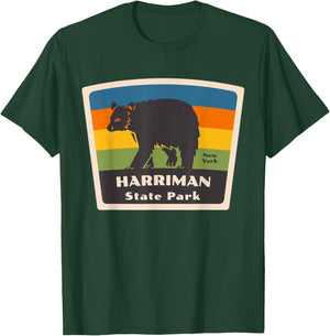 Harriman State Park New York Bear NY Souvenir Vacation T-Shirt - T-Shirt | Forest