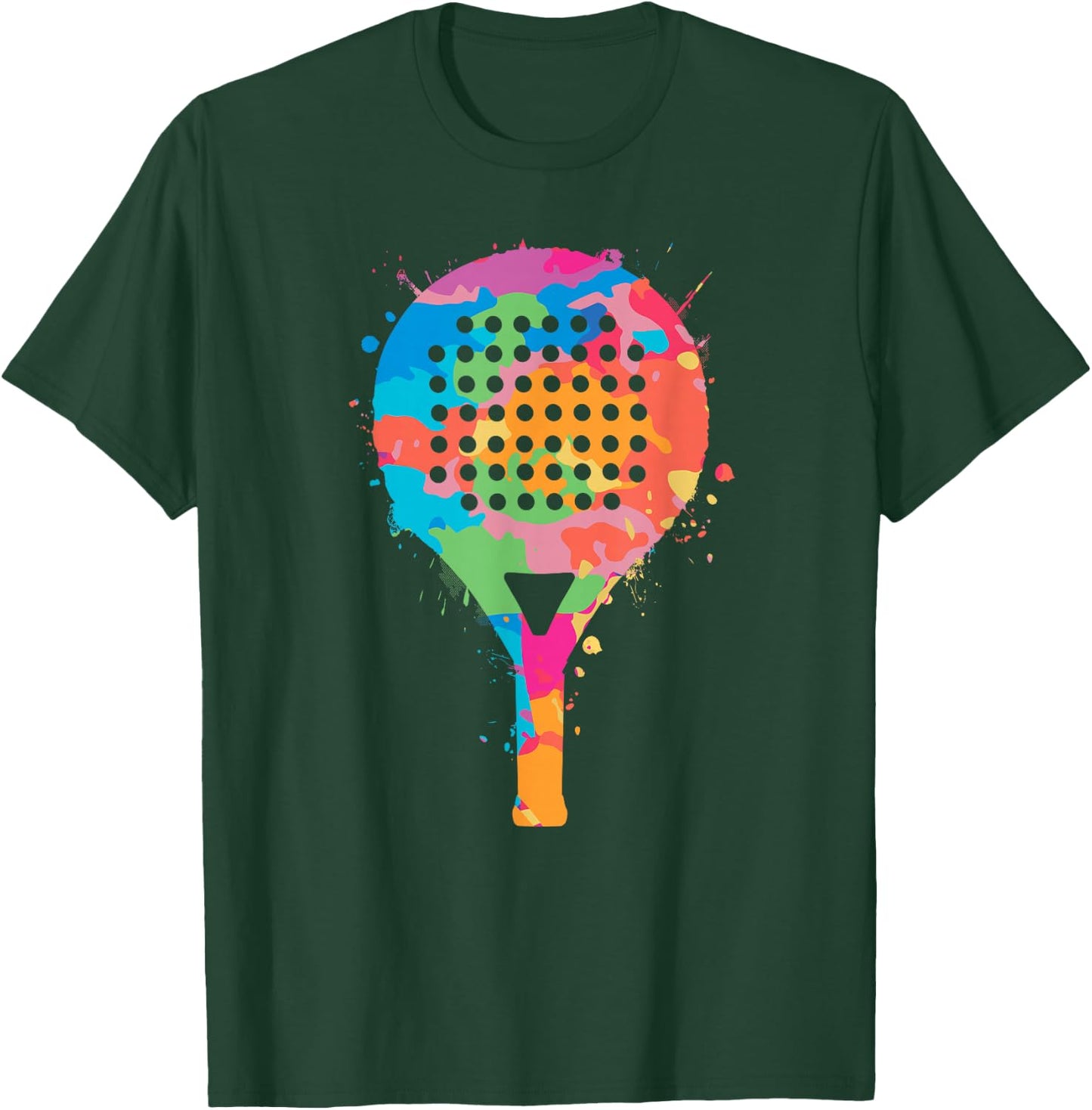 Padel Racket Kids Girls Boys Platform Tennis T-Shirt - T-Shirt | Forest