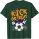Halloween Soccer Kick Or Treat Football Costume Boys Kid Men T-Shirt - T-Shirt | Forest