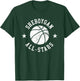 Sheboygan Vintage All-Stars Retro 80s Basketball T-Shirt - T-Shirt | Forest