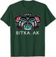 Sitka Alaska Native American Art Style Tlingit Owl Spirit T-Shirt - T-Shirt | Forest
