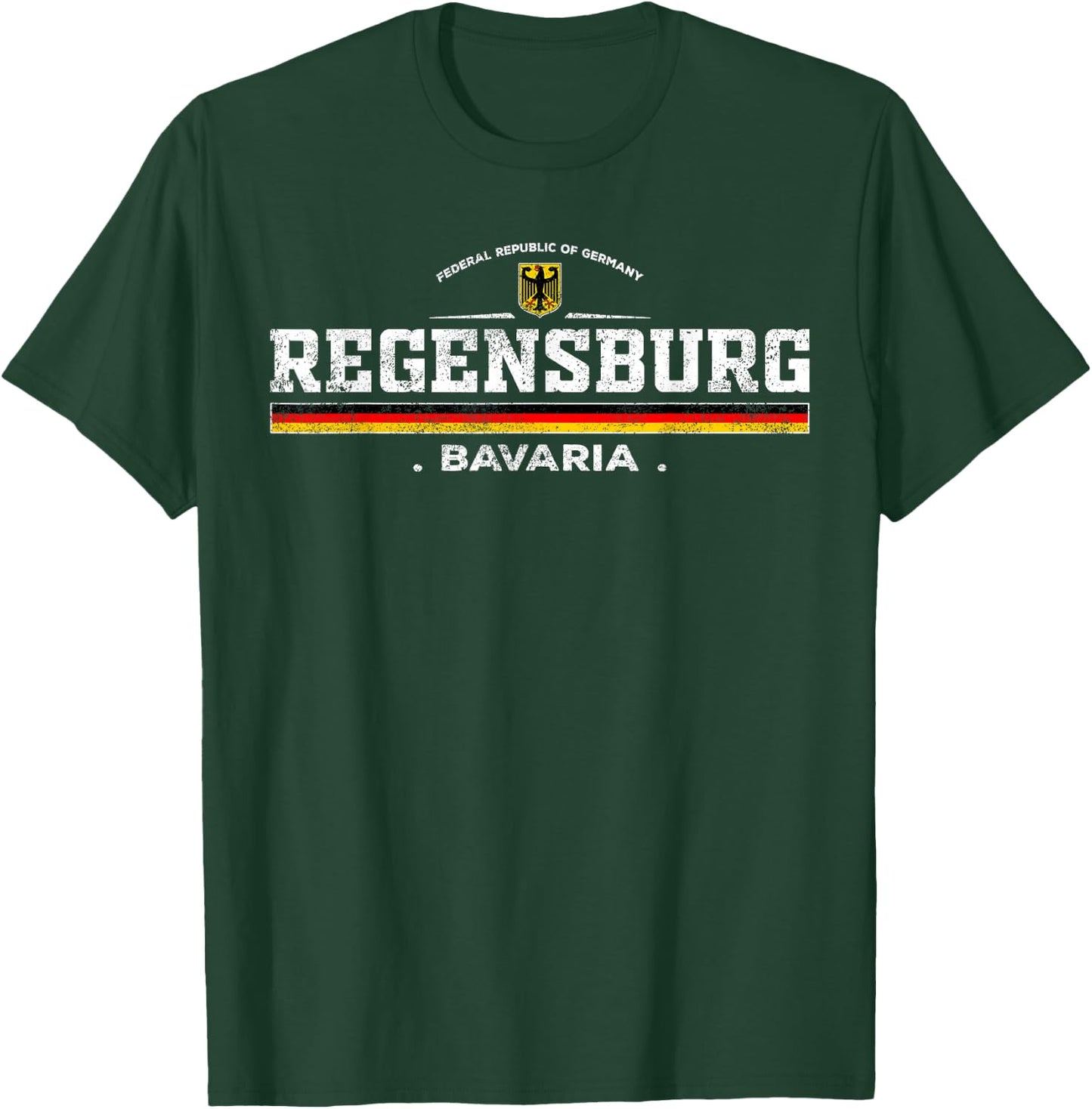 Regensburg Germany / Deutschland T-Shirt - T-Shirt | Forest