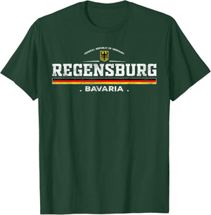 Regensburg Germany / Deutschland T-Shirt - T-Shirt | Forest