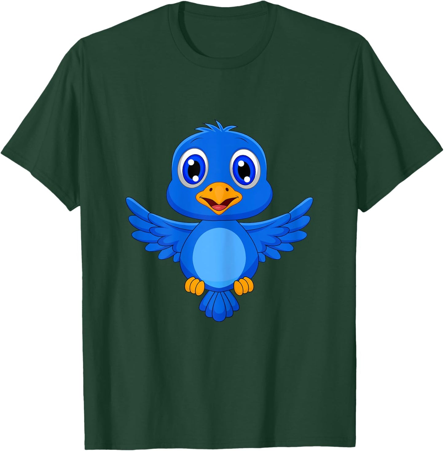 Cute Bluebird T-Shirt - T-Shirt | Forest