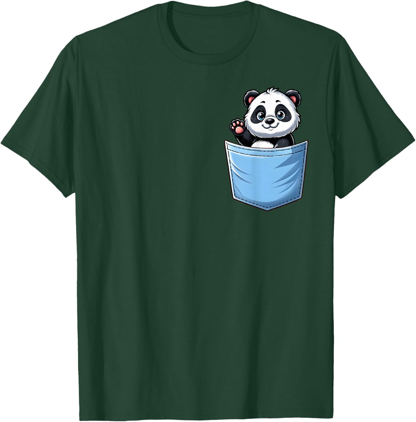 "Panda Pocket Animal" Panda in Your Pocket T-Shirt - T-Shirt | Forest