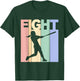 Vintage 8th Birthday Softball Girls 8 Year Old Birthday T-Shirt - T-Shirt | Forest
