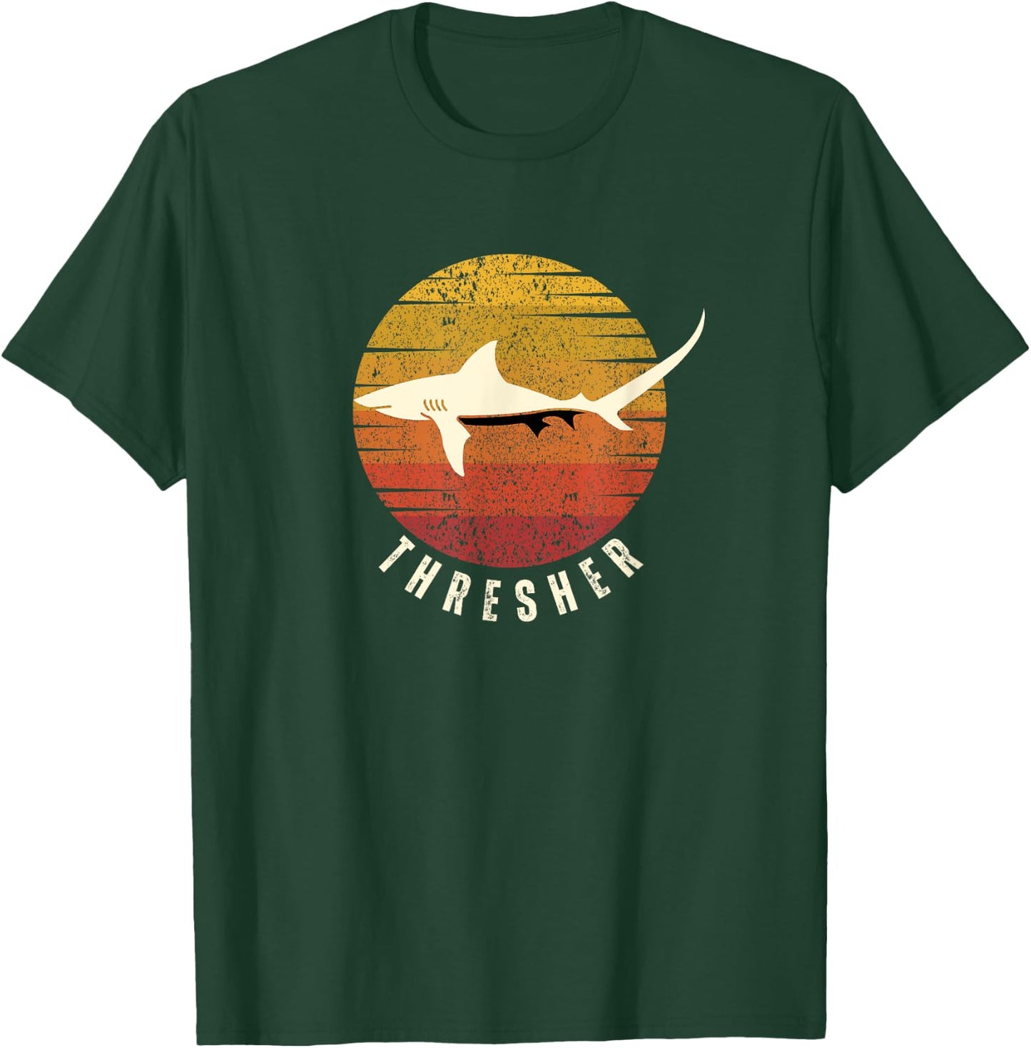 Thresher Shark Deep Sea Fishing Ocean Fish Shark T-Shirt - T-Shirt | Forest