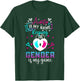 Auntie is My Name Keeping The Gender is My Game Baby Reveal T-Shirt - T-Shirt | Forest