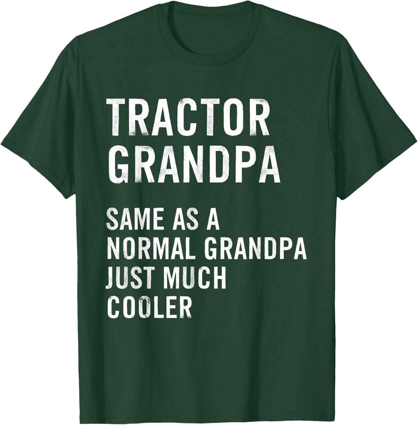 Tractor Grandpa Definition Farmer T-Shirt - T-Shirt | Forest